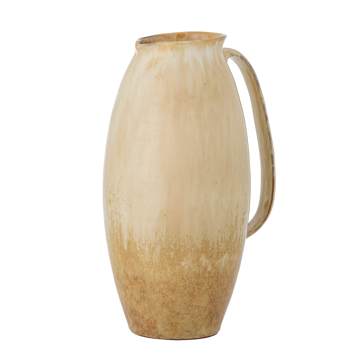 Saskia Deko-Vase – Natur, Steingut