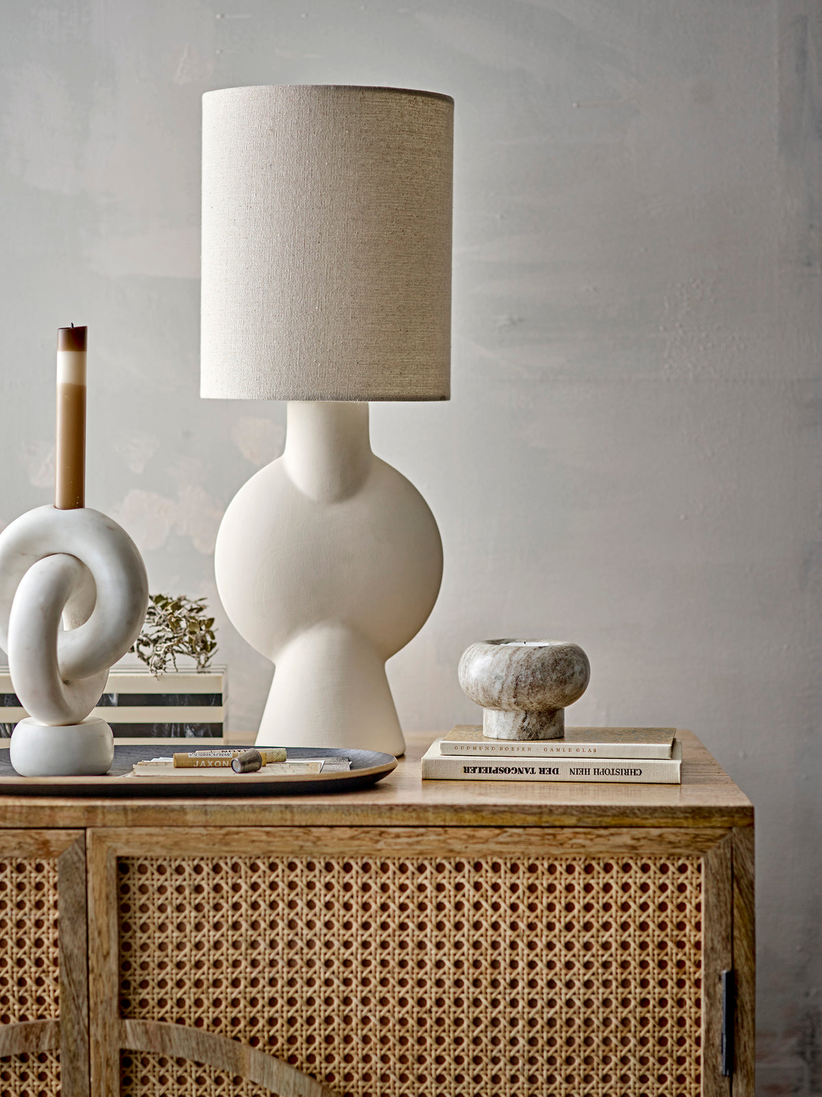 Sergio Tischlampe – Natur, Steingut