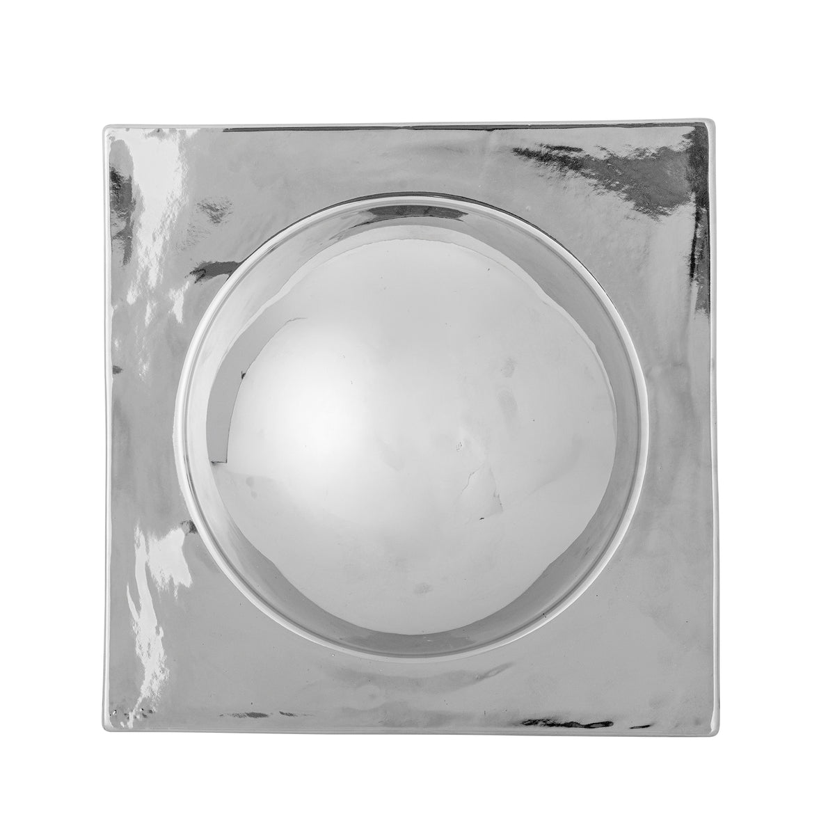 Cesta Wanddekoration – Silber, Steingut