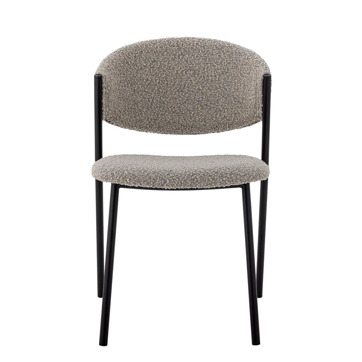 Marlo Esszimmerstuhl – Grau, Polyester