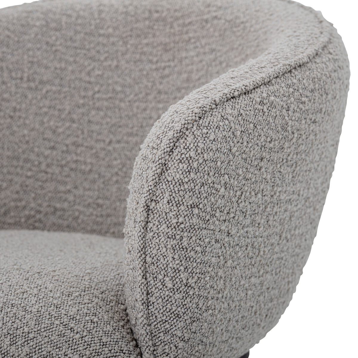 Cortone Esszimmerstuhl – Grau, Polyester