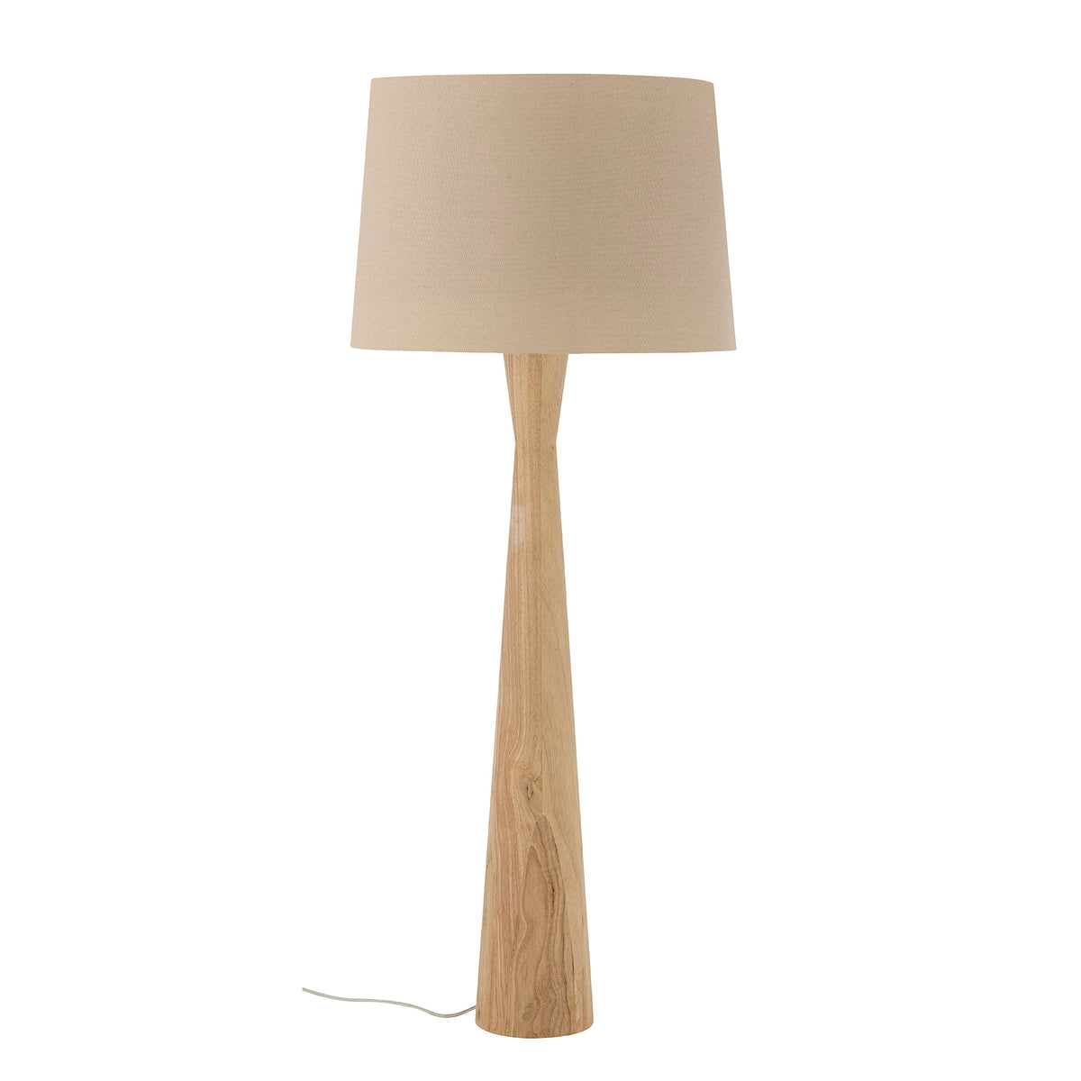 Leonor Stehlampe – Natur, Gummibaumholz Default Title